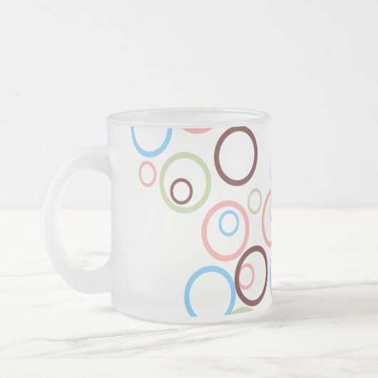 マグカップ&カップ フロストグラスマグカップ (左)