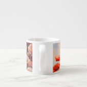 マグカップ&カップ – 畑で育つポピー エスプレッソカップ (裏面)