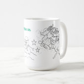 マグカップ：クリスマスの喜び コーヒーマグカップ (正面右)