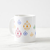 マグカップ – クリスマスツリーオーナメント (正面左)