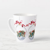 マグカップ・クリスマス カフェラテマグ (左アングル)