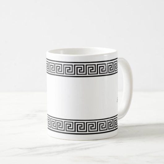 マグカップ:グレシア鍵 コーヒーマグカップ (正面右)
