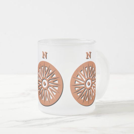 マグカップ – コンパスバラ (正面右)