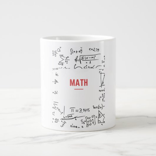 マグカップ コーヒーサンプル 数学アカデミー 学校 (正面)