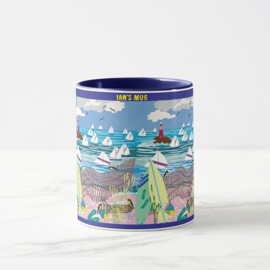 マグカップ：コーヒー、ココア、紅茶、スープ マグカップ (中央)