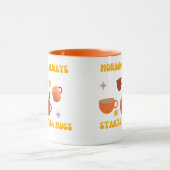 マグカップ・コーヒー・モーニング マグカップ (中央)