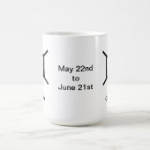 マグカップ – ジェミニ記号 (中央)