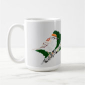 マグカップ：スズメ コーヒーマグカップ (左)