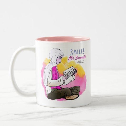 マグカップ – スマイル!スンナ – 11オズ (左)