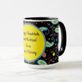 マグカップ"ハヌカーペイズリードリードルとスター" マグカップ (正面右)