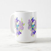 マグカップ：ハミングする鳥の日 コーヒーマグカップ (正面左)