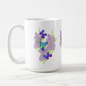 マグカップ：ハミングする鳥の日 コーヒーマグカップ (左)