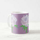 マグカップ – バラの色の濃淡 (正面左)