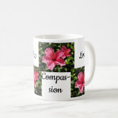 マグカップ – ヒブスカスとアロハの意味 (正面右)