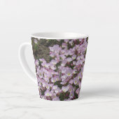 マグカップ – ピンクの花のフィールド (左アングル)