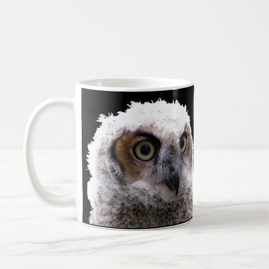 マグカップ – フクロウとムーン (左)