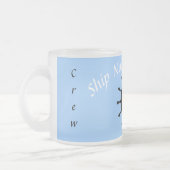 マグカップ – ヘルムと曲線文字 (左)