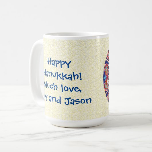 マグカップ"ペイズリードレイデル" コーヒーマグカップ (正面左)