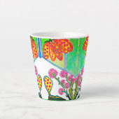 マグカップ「ポッドランディア」 カフェラテマグ (正面)