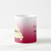 マグカップ – ミズーリ州マップ（シティあり） (中央)
