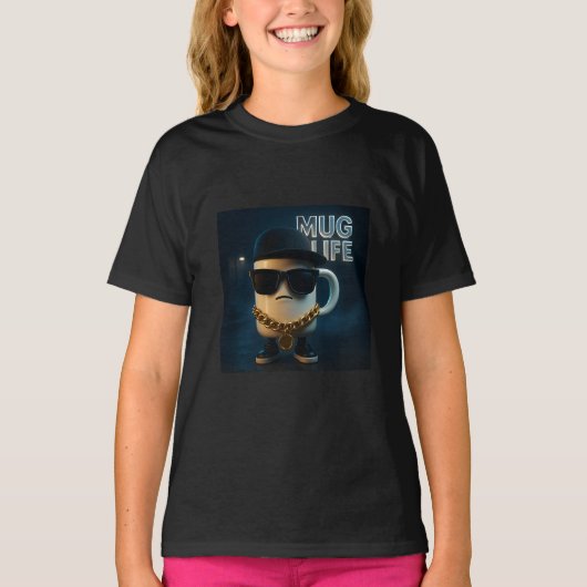 マグカップ ライフ Tシャツ (正面)