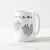 マグカップ:リスの日 コーヒーマグカップ (正面右)