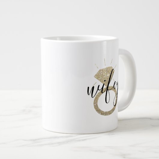 マグカップ – リングや輪ファブウィフィー (正面右)