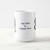 マグカップ – レオ文字 (中央)