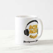 マグカップ ロゴ Aces Blacklace (正面右)