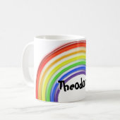 マグカップ – 一次色アーチ (正面左)