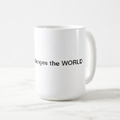 マグカップ – 世界にオープンに挑戦 (正面右)