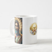 ☕マグカップ&信仰:愛と希望のメッセージ! コーヒーマグカップ (正面左)