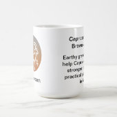 マグカップ – 〔占星術の〕十二宮図の山羊座色 (中央)