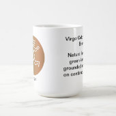 マグカップ – 〔占星術の〕十二宮図の《星座》乙女座色 (中央)