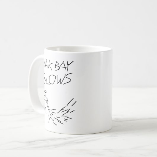 マグカップ – 右利き (正面左)