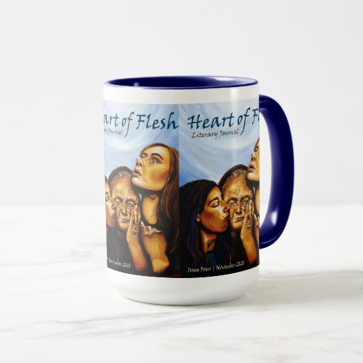 マグカップ – 問題#4表紙、11または15オンス。 (正面右)