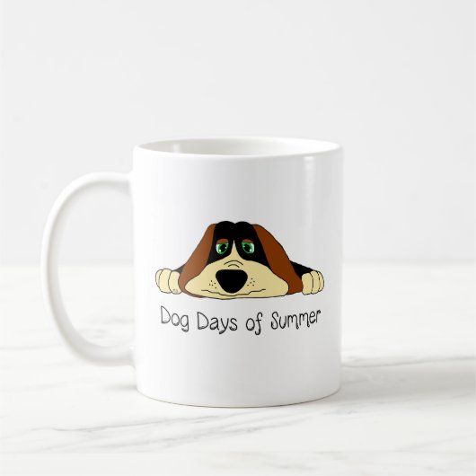 マグカップ - 夏の犬の日 (左)