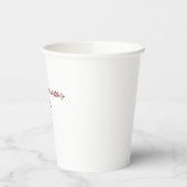 マグカップ「女の目」紙カップ 紙コップ (左)