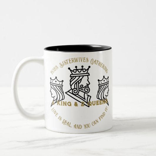 マグカップ（姉妹の妻） ツートーンマグカップ (左)