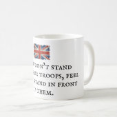 マグカップ – 愛国的スローガン付きユニオンジャック国旗8 (正面右)