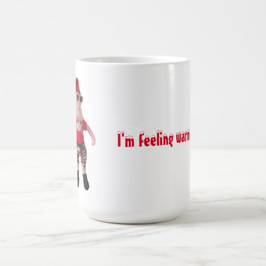 マグカップ – 暖かいサンタ (中央)