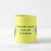 マグカップ – 暖かさと心地よい (中央)