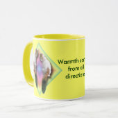 マグカップ – 暖かさと心地よい (正面左)