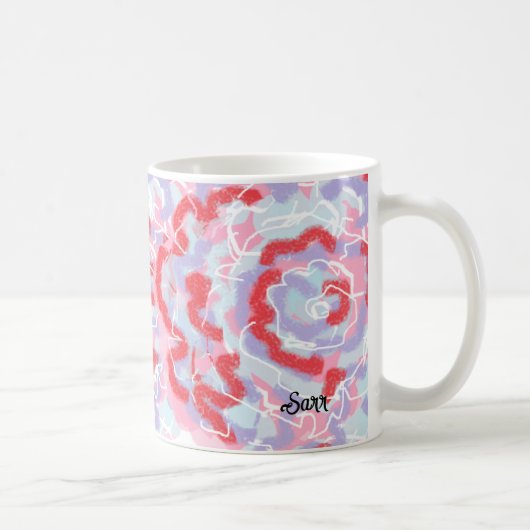マグカップ:曇り虹 コーヒーマグカップ (右)
