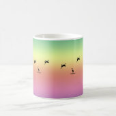 マグカップ – 朝日の出のショアバード (中央)