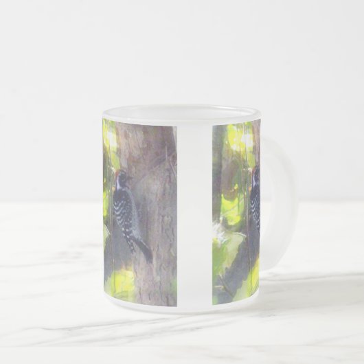 マグカップ – 木のペッカー (正面右)