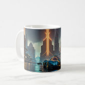 マグカップ – 未来都市#11 (正面左)