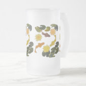 マグカップ – 池で泳ぐ魚 (正面右)