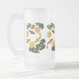 マグカップ – 池で泳ぐ魚