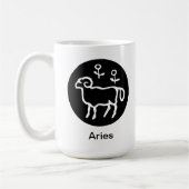 マグカップ – 牡羊座 (左)